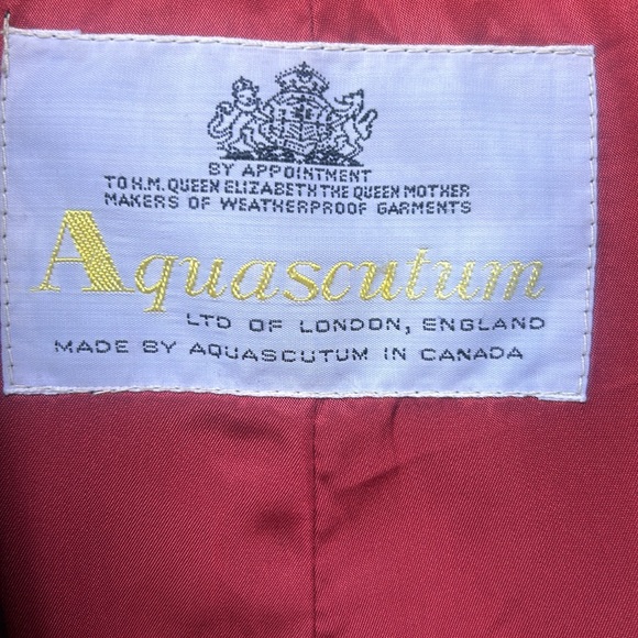 Aquascutum London Black Trench Coat Classic Style - Picture 3 of 8